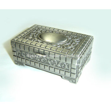 China fabricante caixa de embalagem de jóias de metal, caixa de armazenamento de jóias
